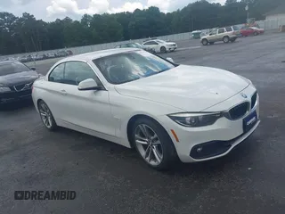 2018 BMW 4 Series 430i with VIN WBA4Z1C58JEC59425, listed as a IAAI auction lot 42722768 with 80,324 mi miles and . Bid and sale history available at DreamBid. Image 1.