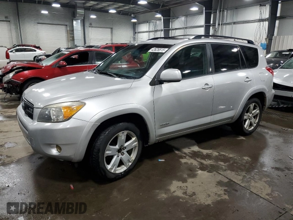 2006 Toyota RAV4 Sport with VIN JTMBK32V565008362, listed as a Copart auction lot 42626815 with 228,697 mi miles and Clean Title. Bid and sale history available at carsss.com. Image 1.