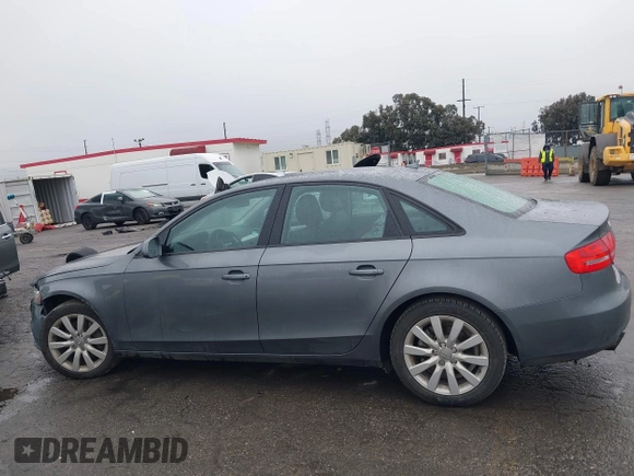 2013 Audi A4 Premium with VIN WAUAFAFL3DA111892, listed as a IAAI auction lot 41522139 with 85,454 mi miles. Bid and sale history available at carsss.com. Image 14.