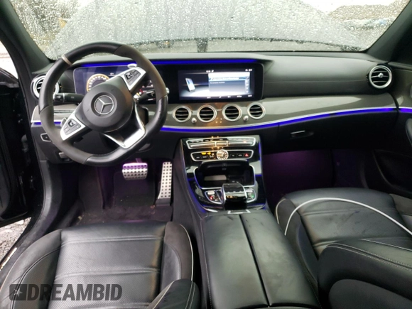 2018 Mercedes-Benz E-Class AMG E 63 S with VIN WDDZF8KBXJA293104, listed as a Copart auction lot 69405942 with 63,803 mi miles. Bid and sale history available at carsss.com. Image 8.