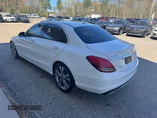 2017 Mercedes-Benz C C 300 with VIN 55SWF4JB5HU220634, listed as a Copart auction lot 55511665 with 228,573 mi miles and Clean Title. Bid and sale history available at carsss.com. Image 3.