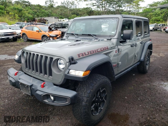 2023 Jeep Wrangler Rubicon with VIN 1C4HJXFNXPW693260, listed as a Copart auction lot 60275285 with 45,390 mi miles and Clean title. Bid and sale history available at DreamBid. Image 1.