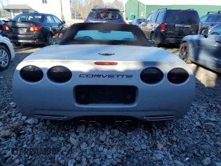 1998 Chevrolet Corvette with VIN 1G1YY32G7W5125265, listed as a Copart auction lot 81036094 with 95,431 mi miles and Salvage Title. Bid and sale history available at carsss.com. Image 6.