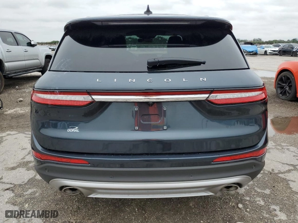 2022 Lincoln Corsair Reserve with VIN 5LMCJ2C93NUL36802, listed as a Copart auction lot 89326605 with 8,297 mi miles and Salvage Title. Bid and sale history available at carsss.com. Image 6.