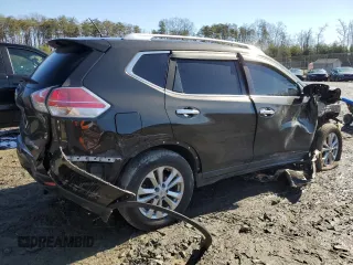 2016 Nissan Rogue SV with VIN KNMAT2MV3GP640461, listed as a Copart auction lot 49015065 with 137,372 mi miles and Salvage Title. Bid and sale history available at carsss.com. Image 3.