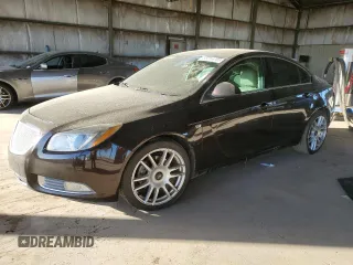 2011 Buick Regal CXL Turbo TO5 with VIN W04GZ5GVXB1051189, listed as a Copart auction lot 88014765 with 165,852 mi miles and Salvage title. Bid and sale history available at DreamBid. Image 1.