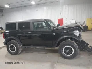 2024 Ford Bronco Big Bend with VIN 1FMDE7BH2RLA67771, listed as a IAAI auction lot 41836136 with 5,496 mi miles and . Bid and sale history available at DreamBid. Image 13.