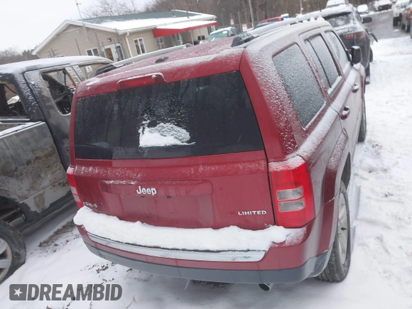2014 Jeep Patriot Limited with VIN 1C4NJRCB1ED728821, listed as a IAAI auction lot 41241749 with 122,967 mi miles and . Bid and sale history available at DreamBid. Image 17.