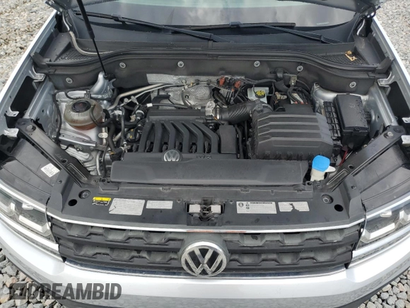 2018 Volkswagen Atlas SEL Premium with VIN 1V2NR2CAXJC589357, listed as a Copart auction lot 56536175 with 69,543 mi miles and Salvage title. Bid and sale history available at DreamBid. Image 12.