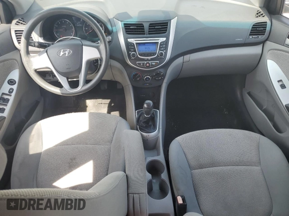 2012 Hyundai Accent GLS z VIN KMHCT4AEXCU081121, wystawiony jako Copart lot #54296235 z przebiegiem 168 986 mil mil oraz Szkoda całkowita • Salvage title. Historia ofert i sprzedaży dostępna na DreamBid. Obrazek 8.