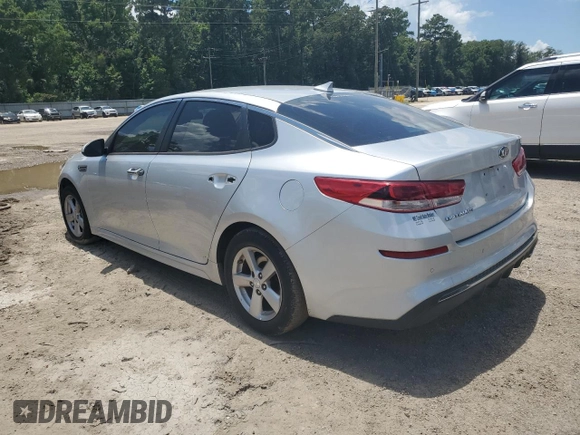 2019 Kia Optima LX with VIN 5XXGT4L39KG278156, listed as a Copart auction lot 65184395 with 158,414 mi miles and Clean title. Bid and sale history available at DreamBid. Image 2.