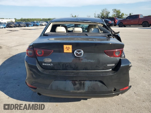 2019 Mazda 3 Premium with VIN 3MZBPAEMXKM103736, listed as a Copart auction lot 86816734 with Not Provided miles and Non Repairable. Bid and sale history available at DreamBid. Image 6.