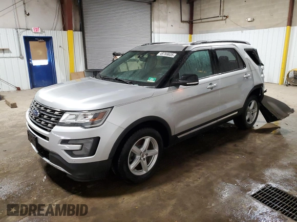 2017 Ford Explorer XLT with VIN 1FM5K8D80HGD76033, listed as a Copart auction lot 49769835 with 96,924 mi miles and Salvage Title. Bid and sale history available at DreamBid. Image 1.