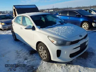 2020 Kia Rio S with VIN 3KPA24AD8LE302090, listed as a IAAI auction lot 41313049 with 80,021 mi miles. Bid and sale history available at carsss.com. Image 1.