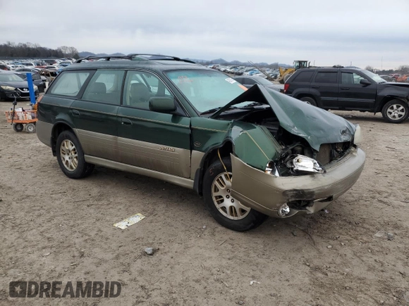 2001 Subaru Legacy Outback L.L. Bean с VIN 4S3BH806817626117, выставлен на аукционе Copart как лот 43201875 с пробегом 213 994 миль миль и Списание • Salvage title. История ставок и продаж доступна на DreamBid. Изображение 4.