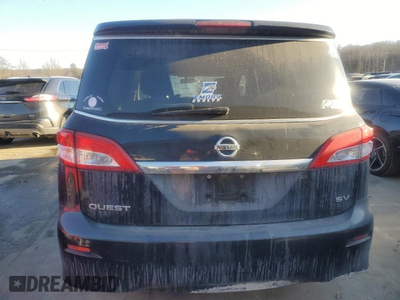 2015 Nissan Quest SV z VIN JN8AE2KP9F9129620, wystawiony jako Copart lot #42491065 z przebiegiem 157 720 mil mil oraz Nie do naprawy • Non repairable. Historia ofert i sprzedaży dostępna na DreamBid. Obrazek 6.