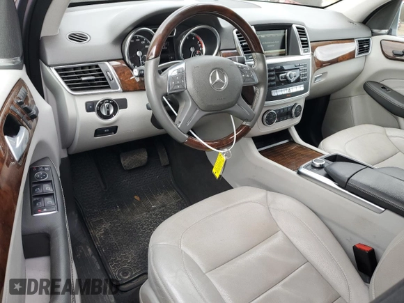 2015 Mercedes-Benz M 350 with VIN 4JGDA5JB6FA460273, listed as a Copart auction lot 47134095 with 96,554 mi miles and Salvage Title. Bid and sale history available at DreamBid. Image 8.