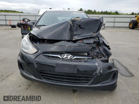 2012 Hyundai Accent GS with VIN KMHCT5AE3CU046765, listed as a Copart auction lot 57383685 with Not provided miles and Clean title. Bid and sale history available at DreamBid. Image 5.