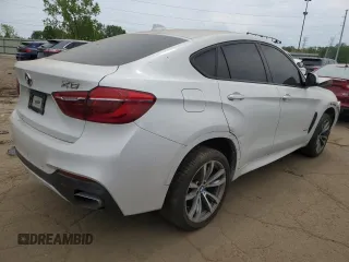 2016 BMW X6 xDrive35i with VIN 5UXKU2C55G0N81617, listed as a Copart auction lot 52190213 with 73,585 mi miles. Bid and sale history available at carsss.com. Image 3.