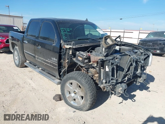 2011 Chevrolet Silverado 1500 LT with VIN 3GCPKSE38BG395583, listed as a IAAI auction lot 41486984 with 134,615 mi miles and . Bid and sale history available at DreamBid. Image 1.