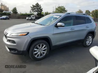 2014 Jeep Cherokee Limited with VIN 1C4PJMDS5EW197184, listed as a Copart auction lot 55699605 with 180,090 mi miles and Clean Title. Bid and sale history available at carsss.com. Image 1.