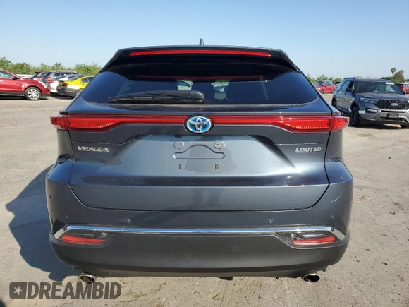 2024 Toyota Venza LE with VIN JTEAAAAH3RJ177916, listed as a Copart auction lot 55318675 with 20,619 mi miles and Salvage Title. Bid and sale history available at DreamBid. Image 6.