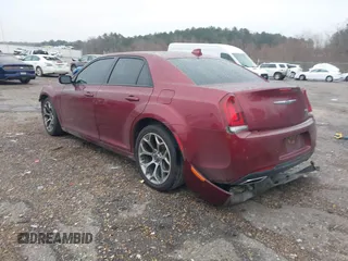 2018 Chrysler 300 with VIN 2C3CCABG0JH296028, listed as a IAAI auction lot 41599667 with 96,518 mi miles. Bid and sale history available at carsss.com. Image 3.