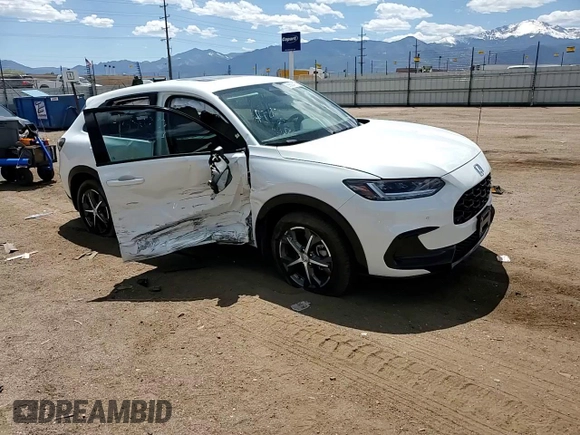 2024 Honda HR-V EX-L with VIN 3CZRZ2H75RM741856, listed as a Copart auction lot 56608415 with 6,141 mi miles and Salvage title. Bid and sale history available at DreamBid. Image 14.