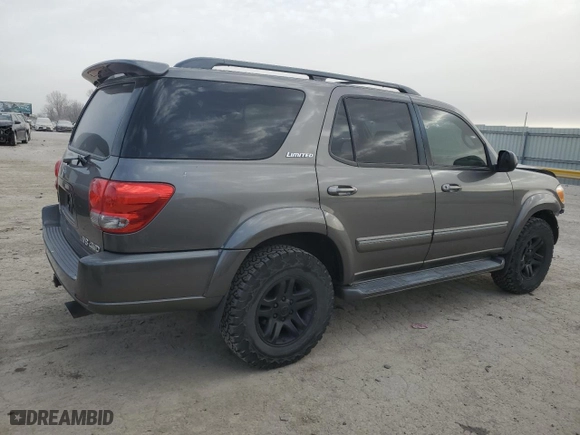 2005 Toyota Sequoia Limited with VIN 5TDBT48A35S249157, listed as a Copart auction lot 49164455 with 174,740 mi miles and Salvage Title. Bid and sale history available at carsss.com. Image 3.