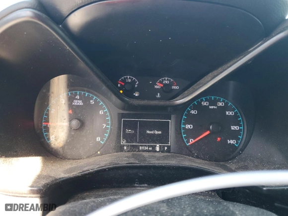 2022 Chevrolet Colorado 2WD LT with VIN 1GCHSCEN1N1106025, listed as a Copart auction lot 45968525 with 81,134 mi miles and Salvage Title. Bid and sale history available at carsss.com. Image 9.