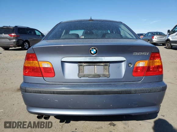 2004 BMW 3 Series 325i with VIN WBAEV33484KL62317, listed as a Copart auction lot 47409835 with 209,930 mi miles and Clean Title. Bid and sale history available at carsss.com. Image 6.