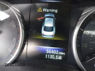 2017 Infiniti Q50 3.0t Premium with VIN JN1EV7AR4HM831716, listed as a IAAI auction lot 40413889 with 56,402 mi miles. Bid and sale history available at carsss.com. Image 15.