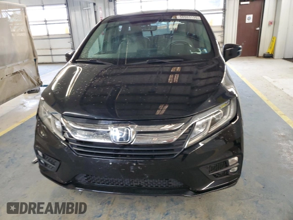 2019 Honda Odyssey EX-L z VIN 5FNRL6H75KB095341, wystawiony jako Copart lot #56563125 z przebiegiem 33 803 mil mil oraz Szkoda całkowita • Salvage title. Historia ofert i sprzedaży dostępna na DreamBid. Obrazek 5.