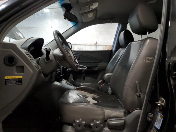 2006 Hyundai Tucson GLS with VIN KM8JN72D36U265359, listed as a Copart auction lot 80729834 with 146,626 mi miles and Clean Title. Bid and sale history available at carsss.com. Image 7.