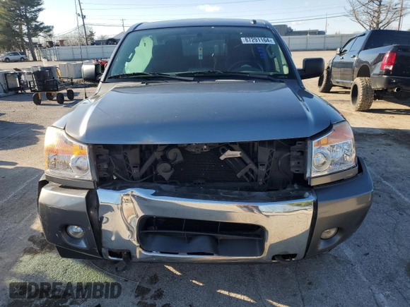2015 Nissan Titan SV with VIN 1N6AA0EC5FN501124, listed as a Copart auction lot 87291164 with 195,448 mi miles and Salvage title. Bid and sale history available at DreamBid. Image 5.