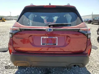 2025 Subaru Forester with VIN JF2SLDAC7SH407254, listed as a Copart auction lot 53615955 with 5,134 mi miles and Salvage title. Bid and sale history available at DreamBid. Image 6.