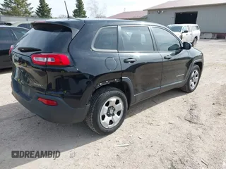 2017 Jeep Cherokee Sport with VIN 1C4PJLAB8HW508528, listed as a IAAI auction lot 42148894 with 104,646 mi miles and . Bid and sale history available at DreamBid. Image 4.