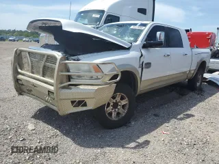 2012 Ram 2500 Laramie Limited z VIN 3C6UD5PL5CG173734, wystawiony jako Copart lot #56576995 z przebiegiem 296 460 mil mil oraz Czysty tytuł • Clean title. Historia ofert i sprzedaży dostępna na DreamBid. Obrazek 1.