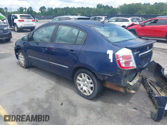 2012 Nissan Sentra S with VIN 3N1AB6AP3CL713627, listed as a IAAI auction lot 42426052 with 99,605 mi miles and . Bid and sale history available at DreamBid. Image 3.