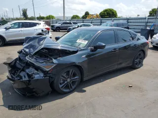 2023 Acura Integra Technology z VIN 19UDE4H61PA011159, wystawiony jako Copart lot #58158785 z przebiegiem 43 610 mil mil oraz Szkoda całkowita • Salvage title. Historia ofert i sprzedaży dostępna na DreamBid. Obrazek 1.