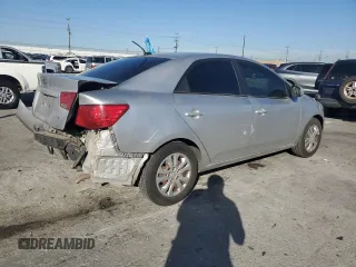 2011 Kia Forte EX with VIN KNAFU4A28B5380794, listed as a Copart auction lot 52823735 with 186,741 mi miles and Salvage Title. Bid and sale history available at carsss.com. Image 3.