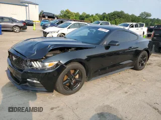 2017 Ford Mustang V6 with VIN 1FA6P8AM0H5296132, listed as a Copart auction lot 57327755 with 122,419 mi miles and Salvage title. Bid and sale history available at DreamBid. Image 1.