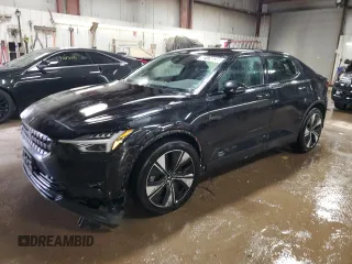 2023 Polestar 2 with VIN YSMED3KAXPL157372, listed as a Copart auction lot 52174535 with 91,033 mi miles and Salvage Title. Bid and sale history available at carsss.com. Image 1.
