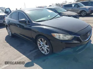 2014 Mazda Mazda6 i Touring with VIN JM1GJ1V69E1155386, listed as a IAAI auction lot 41973800 with 250,808 mi miles. Bid and sale history available at carsss.com. Image 1.