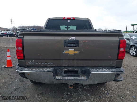 2015 Chevrolet Silverado 1500 LT with VIN 3GCUKREC4FG237341, listed as a IAAI auction lot 41813464 with 108,751 mi miles. Bid and sale history available at carsss.com. Image 16.
