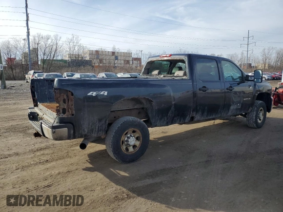 2010 Chevrolet Silverado 3500HD SRW Work Truck with VIN 1GC4KZB64AF108217, listed as a Copart auction lot 45854145 with 288,121 mi miles and Salvage Title. Bid and sale history available at DreamBid. Image 3.