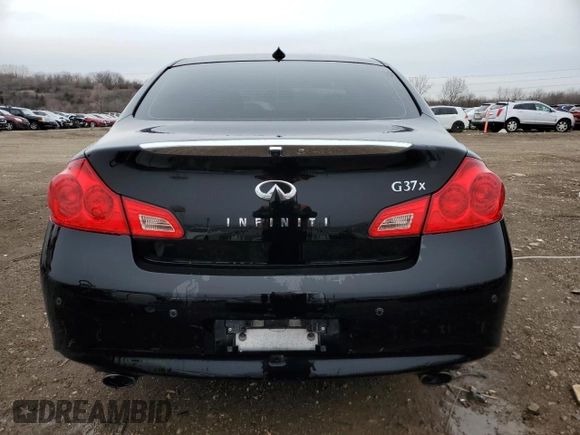 2011 Infiniti G37 x with VIN JN1CV6ARXBM350992, listed as a Copart auction lot 51697615 with 126,699 mi miles and Salvage Title. Bid and sale history available at carsss.com. Image 6.