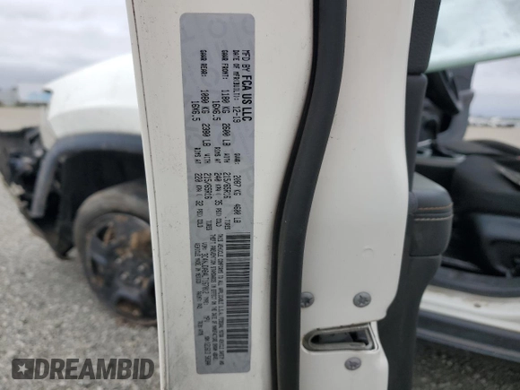 2020 Jeep Compass Sport with VIN 3C4NJDAB4LT167012, listed as a Copart auction lot 54540555 with 196,636 mi miles and Salvage title. Bid and sale history available at DreamBid. Image 14.