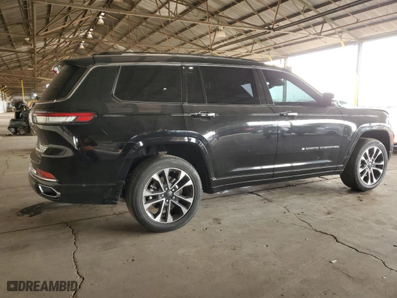 2022 Jeep Grand Cherokee L Overland with VIN 1C4RJJDG2N8517990, listed as a Copart auction lot 44748235 with 37,719 mi miles and Salvage Title. Bid and sale history available at carsss.com. Image 3.