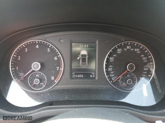 2015 Volkswagen Passat 1.8T Sport with VIN 1VWBT7A36FC081110, listed as a Copart auction lot 51489835 with 211,476 mi miles and Clean Title. Bid and sale history available at carsss.com. Image 9.